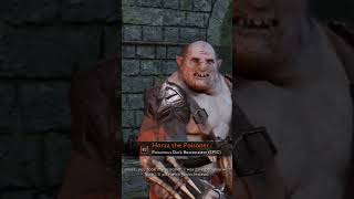 I'll stop your HEART!!! #shadowofwar #gaming #talion #lordoftherings #middleearth #orc