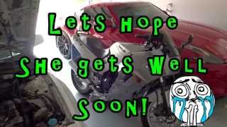 My Motorcycle is Sick! Going under the knife!!! Kawasaki Ninja 250r Motovlog