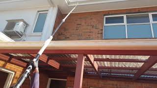 Telescopic wand cleaning/ Gutter outdoor cleaning/ Rotary floor cleaner