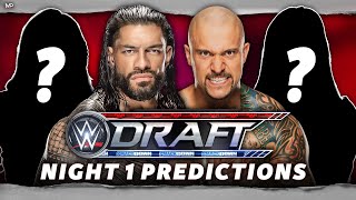 WWE Draft 2021 Predictions! (Night 1) | MonoPython