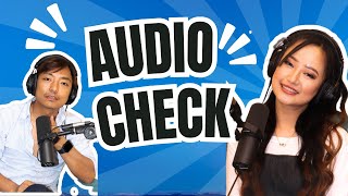 AUDIO CHECK ||PODCAST CLIP|| MELINA RAI - BISWA LIMBU