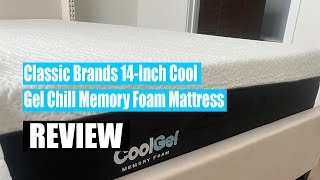 Classic Brands 14-Inch Cool Gel Chill Memory Foam Mattress Review - I Like It A Lot