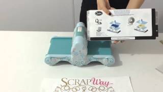 TUTORIAL Scrapway: Produzindo Emboss tipo Cartão/Convite na Big Shot