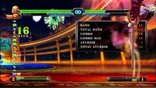 KOF XIII Billy Full Screen Combo BALA