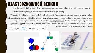 Chemia Fizyczna - Wykład 7. Kinetyka chemiczna