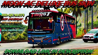 MOON AC - Bhairahawa To Kathmandu Deluxe Bus Skin For Bussid V4.1.1 🥰|| Moon AC Deluxe Skin Download