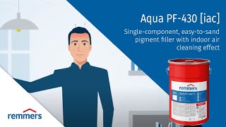 Remmers Aqua PF-430 Pigment & Sealing Filler [iac] / Indoor Air Cleaning