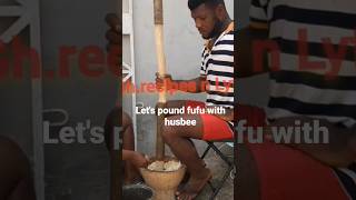 husbee pounding fufu