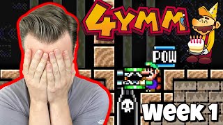 It Hurts Being Me... | Super Mario Maker 2 (4YMM Week 1!)