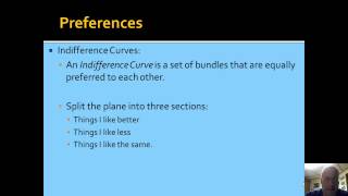 NEIU ECON Lecture Series 21 (Part 3): Indifference Curves