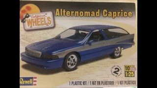 REVELL'S NOMAD CAPRICE PART WALK THROUGH AND START OF THE BUILD