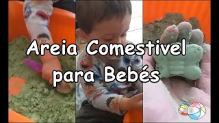 Atividade para Bebés - Areia comestível - Dona de Casa - Portugal