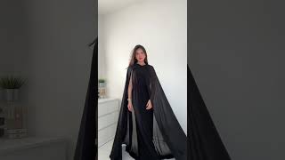 It’s giving: the villain🖤 🔗in description #maxidress #maxi #blackdress