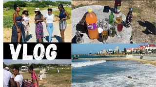 VLOG: spend the day with me//Braai&Beach day//South African YouTuber #Road_to_500Subs