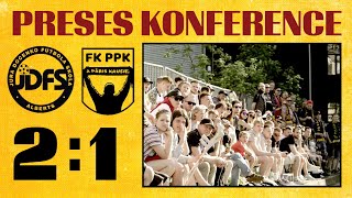 5. kārta: JDFS Alberts-2 2:1 FK PPK/Betsafe (preses konference)