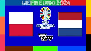 FC24 | Poland vs Netherlands | Group stage | UEFA   Euro 2024