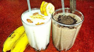 Banana Milkshake | Banana Smoothie | Oreo Banana Shake Recipe | Smoothie | Holi Special | #Shorts