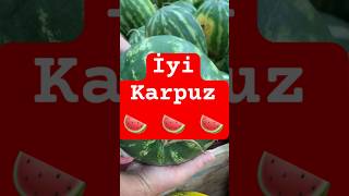 İyi karpuz nasıl seçilir ￼? Karpuz bıçağı görünce nasıl çatladı ? Kelek mi çıktı? #karpuz #kelek