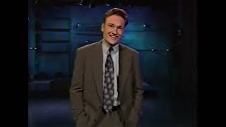 Late Night with Conan O’Brien Monologue - 1/2/95 (First Episode Of 1995)