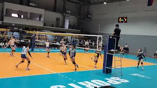 Battle for First! UAAP Season 85 High School Girls' Volleyball Tournament Fourth Set: Adamson vs NU