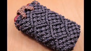 Macrame - Cellphone Pouch Part 2/2