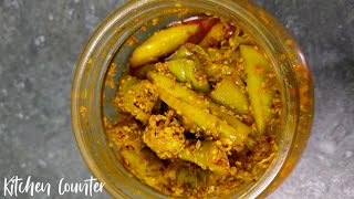 Instant Mirchi ka Achar | Green Chili Pickle