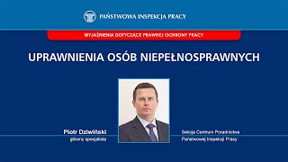 Uprawnienia osób niepełnosprawnych