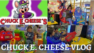 Chuck E Cheese's | Fun Day at Chuck E Cheese |FAMILY FUN PLAYING AT CHUCKE CHEESE | Rupali Ki Duniya