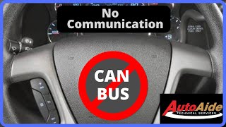 Communication Breakdown! No Can Bus (2017 GMC Savanna)