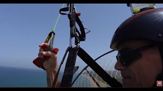 Παραλία Καλόγριας - η πτήση με PARAMOTOR