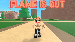 Blox Fruits but budget - Flame is out!