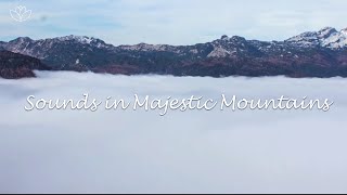 Unwind to this Relaxing Ambience: Tranquil Flute Sounds in Majestic Mountains | The muse Meditation