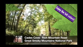 Cades Cove:  Drive Along Rich Mountain Road - GSMNP - ASMR