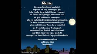 #Sterne, hab eine wundervolle #nacht