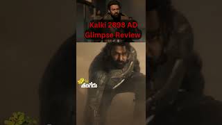 Kalki 2898 AD Glimpse Review #Kalki2898AD #Kalki2898AD #prabhas #amitabhbachchan #deepikapadukone