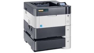 Review kyocera UTax p5030 printer information , features and quality testing in Urdu