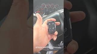 silverado 2019 add key