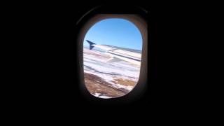 Delta A320-212 Onboard takeoff from Salt Lake City Int'l KSLC