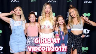 3 Days of VidCon What is it like? 11 Year Old Girls Meet YouTube Celebrities and Tons of fun 2017