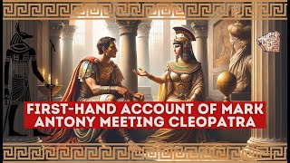 Ancient Historian describes Mark Antony meeting Cleopatra – Roman Egyptian Documentary