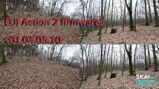 DJI Action 2 firmware: v01.04.05.10 with Gyrodata #love #dji #fpv #gyroflow #freestyle