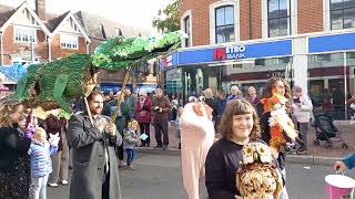 Tunbridge Wells Puppetry Festival Parade 2024 Tonna Doichead Tobari Paraid  Feis Puipéid