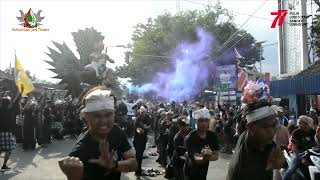 GARUDA WISNU KENCANA Part 2 (Tari, Pencak Silat & Atraksi Ogoh-ogoh) Pawai Budaya Papringan