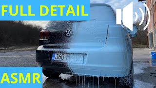 ASMR Cleaning Dirty Golf MK6