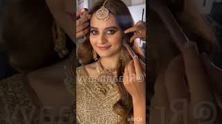 #aimankhan beautiful fashion walk #bridaldress #bridalmakeup