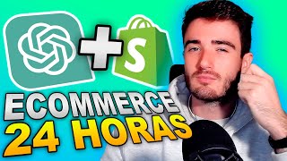 ¿Ganar dinero con eCommerce en 24h con ChatGPT? Shopify Dropshipping