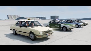 BeamNG Drive BMW 5er E28 a lot of Versions Crashtest+ Downloadlink