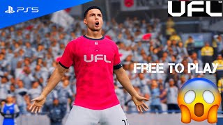 UFL - New Football Game Better Than FC24 “Free To Play” | PS5 [4K60]