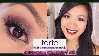 Tarte Rainforest After Dark Palette Review and Tutorial