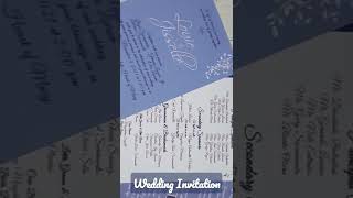 Wedding Invitation (Shopee)